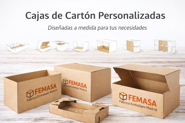Mejora tu marca y reducir costes en tu empresa con cajas de cartón personalizadas