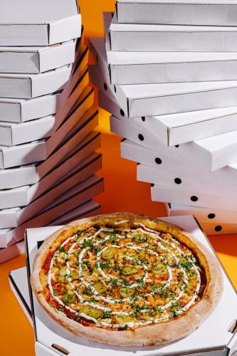 Caja de pizza personalizada